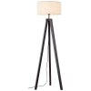 Lampadaire Brilliant Holbrook Noir, 1 lumière