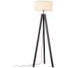 Lampadaire Brilliant Holbrook Noir, 1 lumière