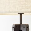 Lampadaire Brilliant Holbrook Noir, 1 lumière