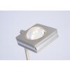 Lampe à Poser Paul Neuhaus Q-Fisheye LED Acier inoxydable, 2 lumières, Télécommandes, Changeur de couleurs