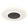 Plafonnier Globo GISELL LED Blanc, 1 lumière, Télécommandes