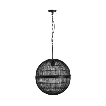 Suspension Globo HERMI Noir, 1 lumière