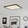 Plafonnier  Folgares LED Noir, 1 lumière