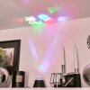 Effet lumineux ours Lampe de table  Atabueira LED Noir, 1 lumière, Changeur de couleurs