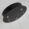 Suspension  Barril LED Noir, 1 lumière