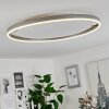 Plafonnier  Barril LED Blanc, 1 lumière