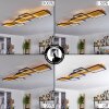 Plafonnier  Pompu LED Écru, Noir, 1 lumière