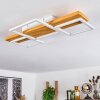 Plafonnier  Pompu LED Écru, Blanc, 1 lumière