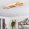 Plafonnier  Pompu LED Écru, Blanc, 1 lumière