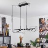 Suspension  Alvarim LED Noir, 1 lumière