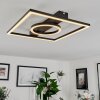 Plafonnier  Canhoso LED Noir, 1 lumière