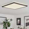 Plafonnier  Folgares LED Noir, 1 lumière