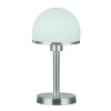 Lampe de table Trio Joost 2 Nickel mat, 1 lumière