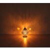 Lampe de table Globo GELASIUS Gris, Argenté, 1 lumière