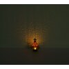 Lampe de table Globo SOLAR LED Noir, 1 lumière, Télécommandes