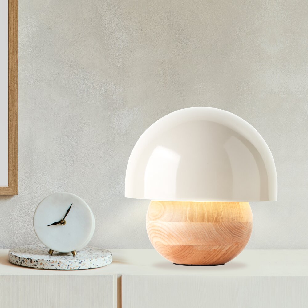 Lampe de table Brilliant Nalam Écru, 1 lumière main product photo