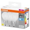 OSRAM CLASSIC P Lot de 3 LED E14 5,5 watt 4000 Kelvin 806 lumen