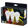 BELLALUX® CLA Set de 3 LED E27 10 Watt 2700 Kelvin 1055 Lumen