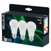 BELLALUX® CLA Set de 3 LED E27 10 Watt 4000 Kelvin 1055 Lumen