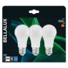 BELLALUX® CLA Set de 3 LED E27 13 Watt 4000 Kelvin 1521 Lumen