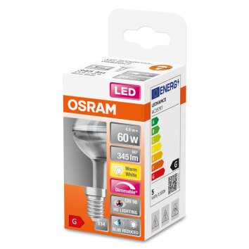 OSRAM SUPERSTAR PLUS LED E14 4,8 watt 2700 kelvin 345 lumen