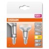 OSRAM LED STAR Lot de 2 E14 1,5 Watt 2700 Kelvin 110 lumen