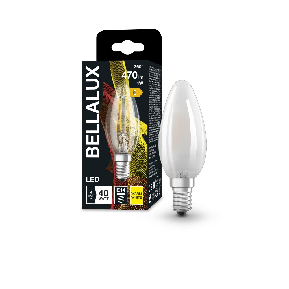 BELLALUX® LED E14 4 watt 2700 kelvin 470 lumen main product photo