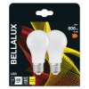 BELLALUX® Lot de 2 LED E27 8,5 watt 2700 kelvin 806 lumen