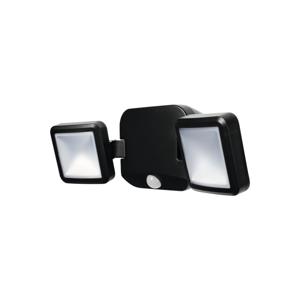 Applique murale d'extérieur LEDVANCE Battery Noir, 2 lumières, Détecteur de mouvement main product photo