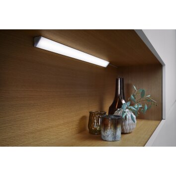 lampes pour bandeaux LEDVANCE Cabinet Gris, 1 lumière, Détecteur de mouvement