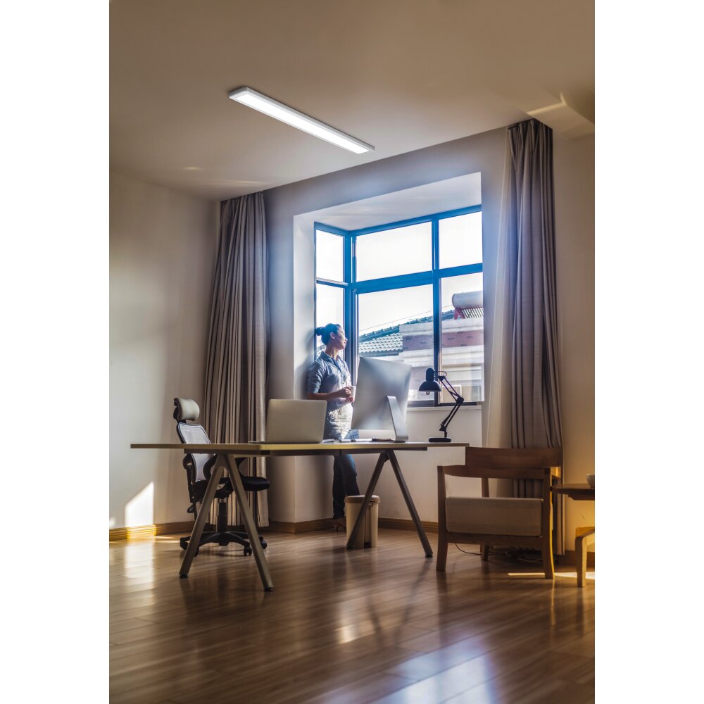 Plafonnier LEDVANCE OFFICE LINE Blanc, 1 lumière main product photo