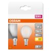 OSRAM LED Retrofit Lot de 2 E14 2,5 watt 2700 Kelvin 250 lumen