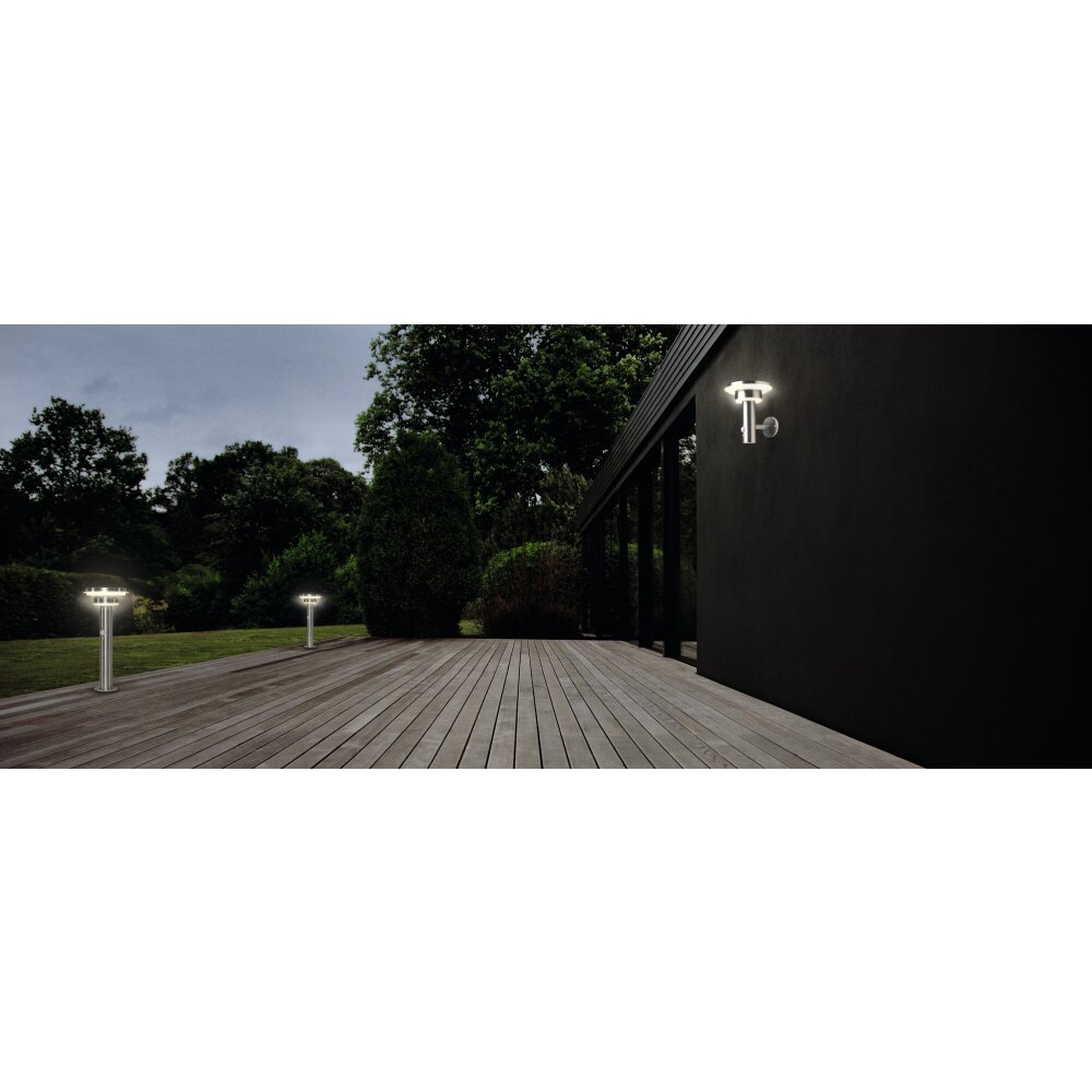 Lampe solaires LEDVANCE ENDURA® Acier inoxydable, 1 lumière, Détecteur de mouvement main product photo