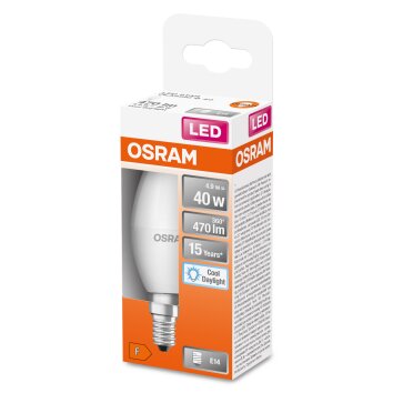OSRAM LED STAR E14 4,9 watt 6500 kelvin 470 lumen