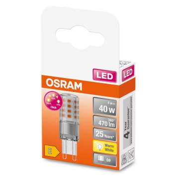 OSRAM LED PIN G9 4 watt 2700 kelvin 470 lumen