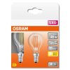 OSRAM LED Retrofit Lot de 2 E14 4 watt 2700 Kelvin 470 lumen