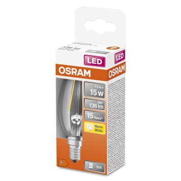 OSRAM LED Retrofit E14 1,5 Watt 2700 Kelvin 136 lumen