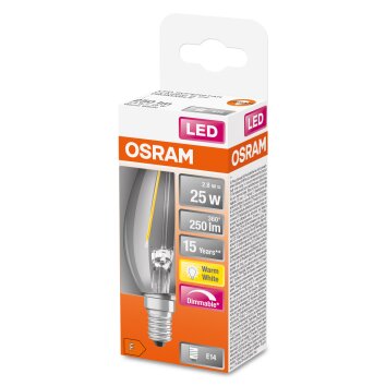 OSRAM LED Retrofit E14 2,8 Watt 2700 Kelvin 250 lumen