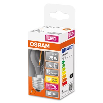 OSRAM LED Retrofit E27 2,8 Watt 2700 Kelvin 250 lumen