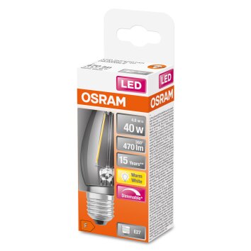 OSRAM LED Retrofit E27 4,8 watt 2700 kelvin 470 lumen