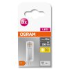 OSRAM LED BASE PIN Set de 3 ampoules G4 1,8 Watt 2700 Kelvin 200 lumen