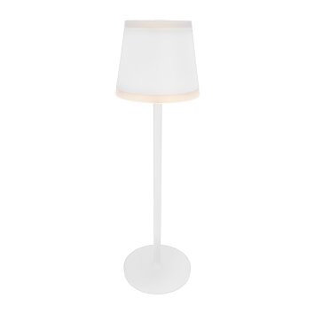 Lampe à poser Globo RIDLEY LED Blanc, 1 lumière