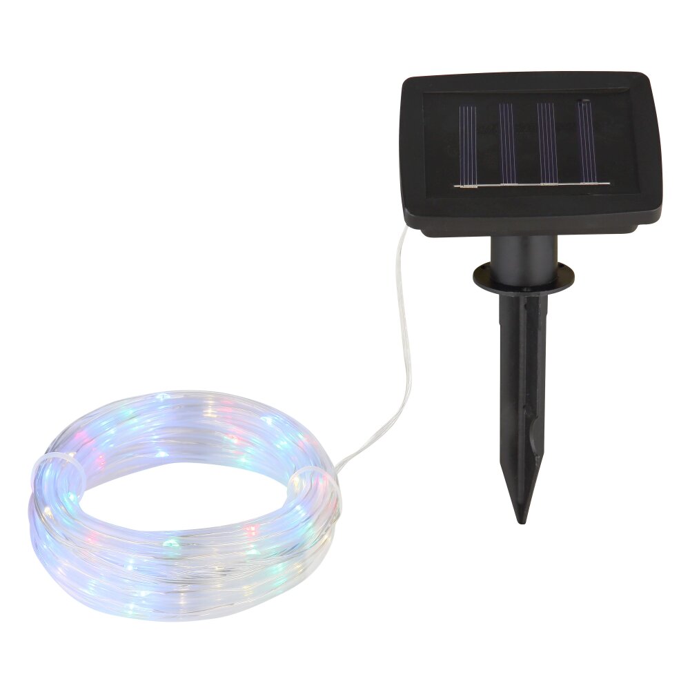 Guirlande Globo SOLAR LED Noir, 50 lumières main product photo