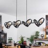 Suspension Theareabarivat Anthracite, 8 lumières