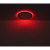 plafonnier extérieur Globo SAPANA LED Noir, 1 lumière, Télécommandes, Changeur de couleurs