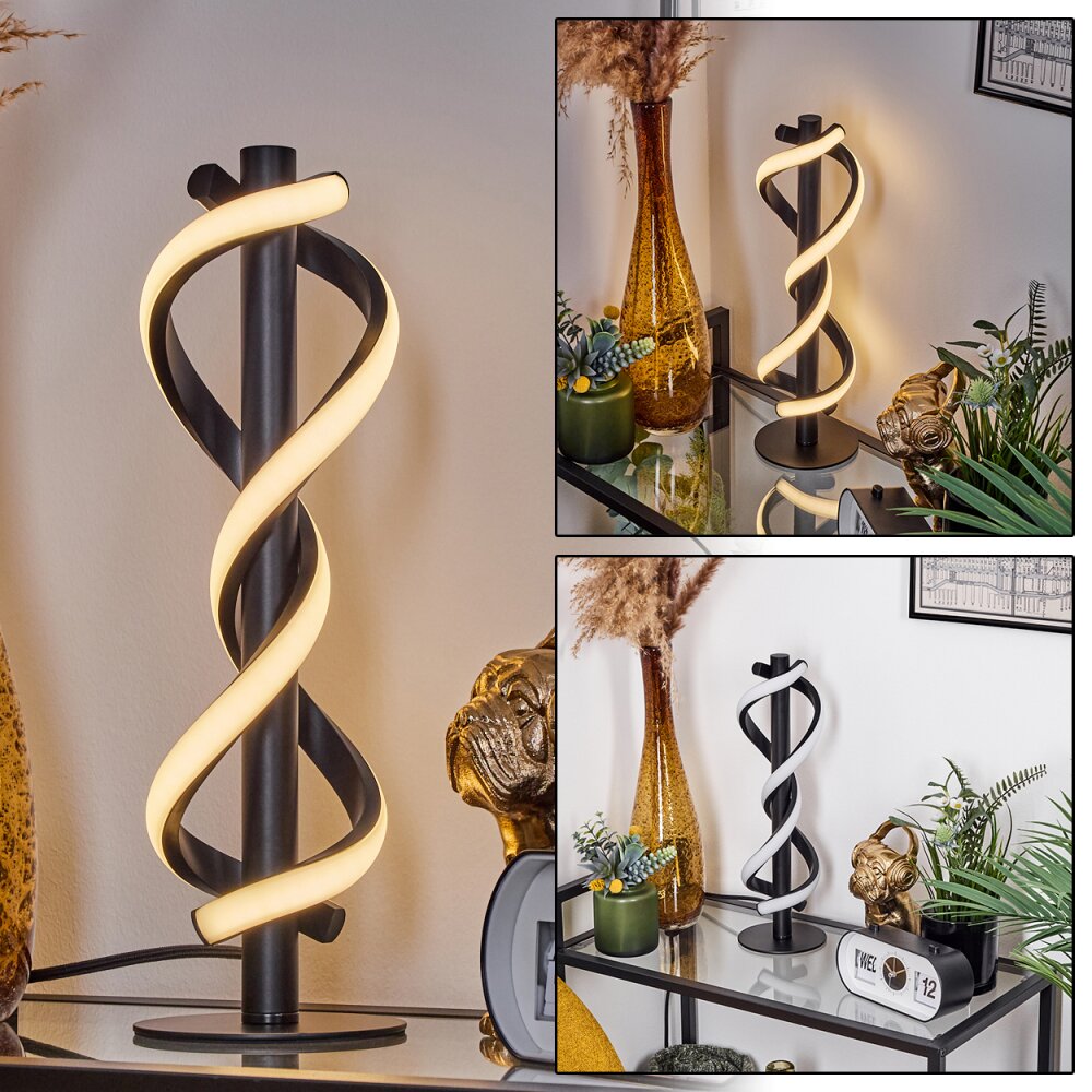 Lampe de table Alvarim LED Noir, 1 lumière main product photo