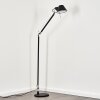 Lampadaire Artemide TOLOMEO Chrome, Noir, 1 lumière