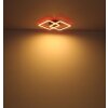 Plafonnier Globo JEPP LED Noir, 1 lumière, Télécommandes