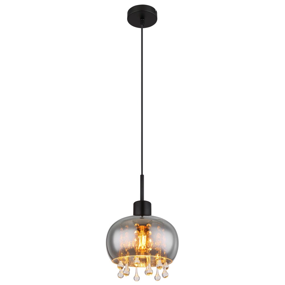 Suspension Globo CORRY Noir, 1 lumière main product photo