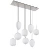 Suspension Globo BLACKY Nickel mat, 8 lumières